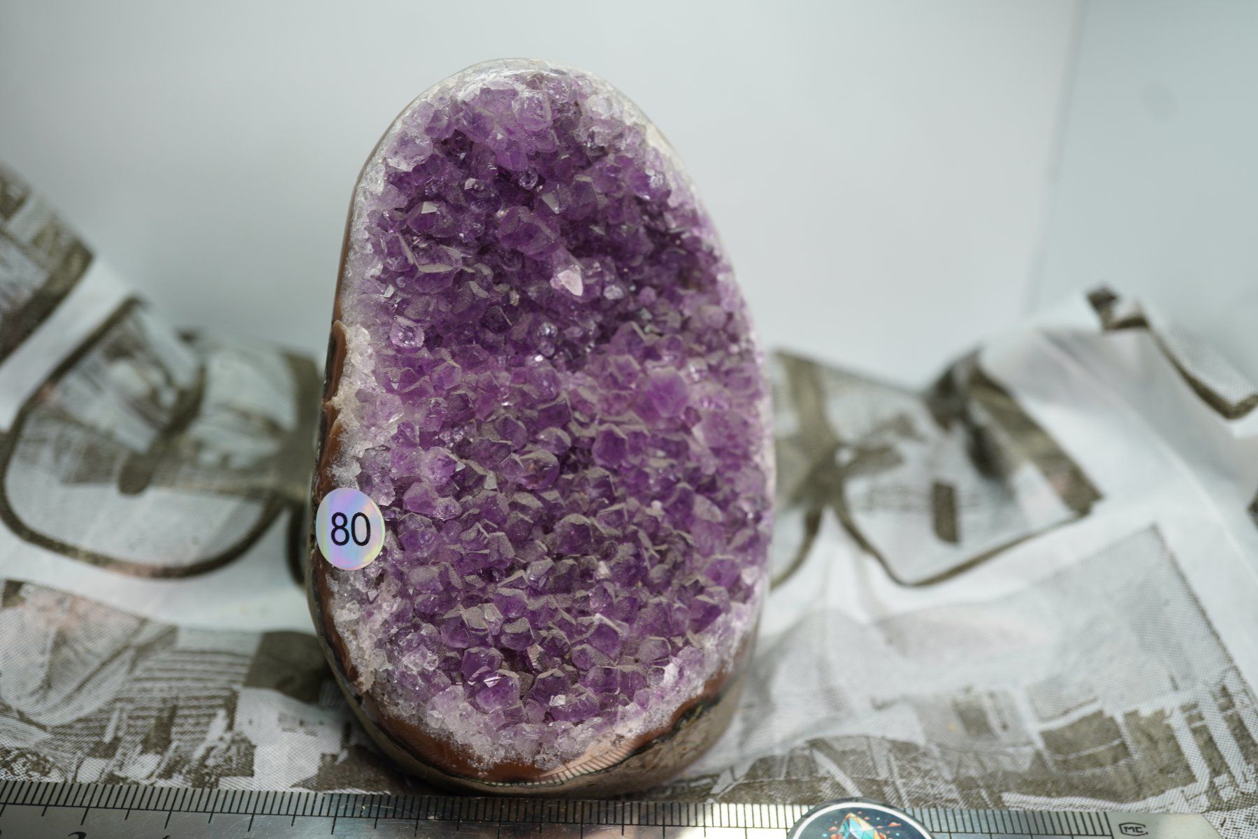 Mineralien & Heilsteine: Amethyst Druse  9cm x 6cm    Direkt – Neu und originalverpackt aus Eschenbach SG von topstone 2