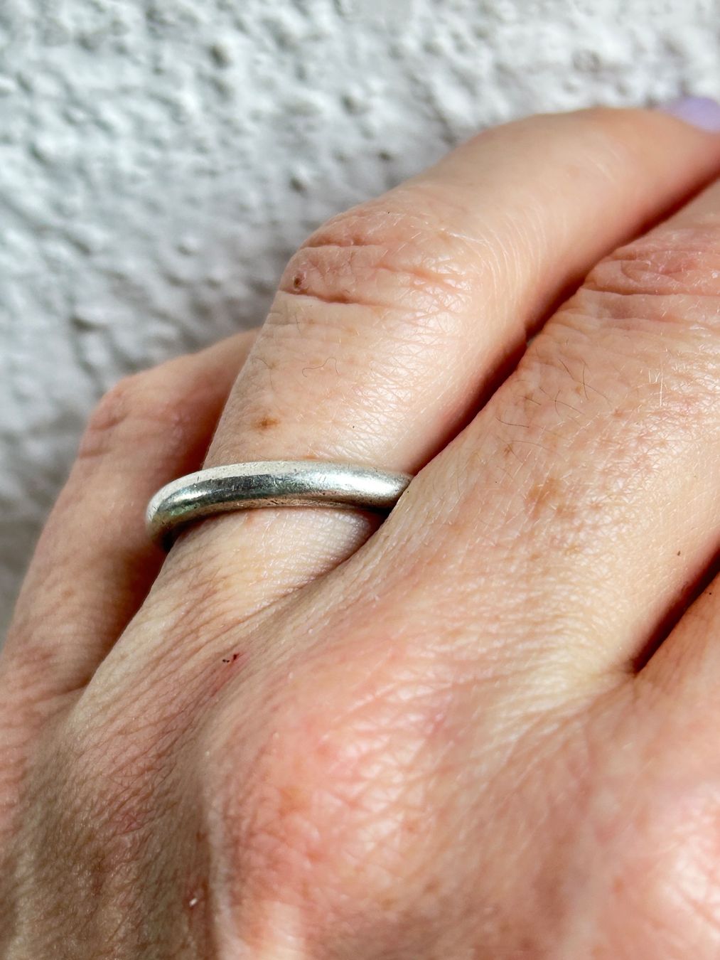 Anelli: Schöner Silber Ring UNI zeitlos elegant (58) – Usato da Laufen venduto da Bellavitaboom 1