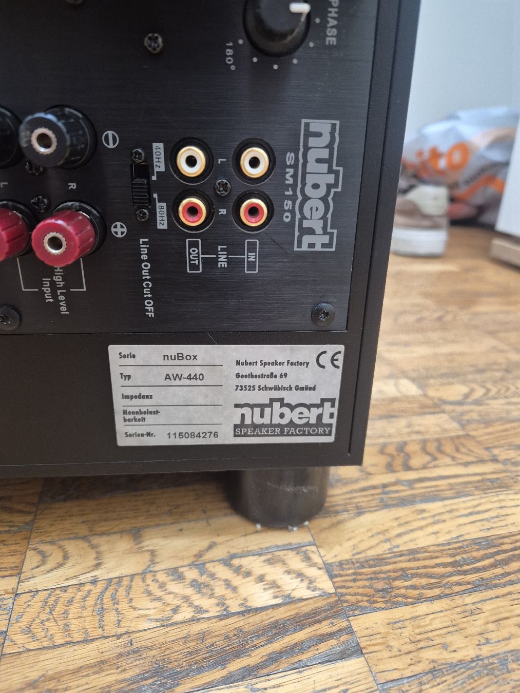 Nubert Haut-parleurs: Nubert NuBox Subwoofer – D'occasion à Zürich par Sands02 3
