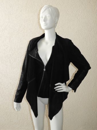 veste cuir /blazer - T42