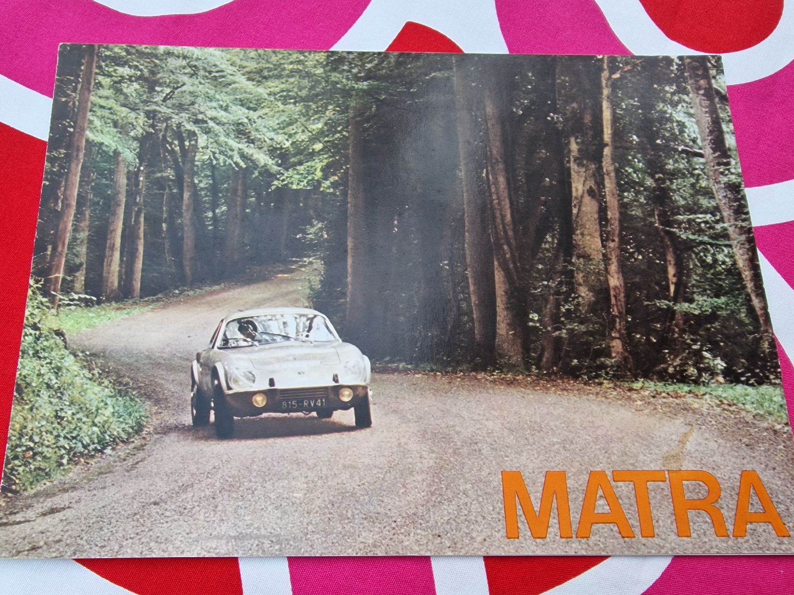 Documenti: Matra Djet 5 & 5S Prospekt 1966 DEUTSCH – Usato da Mumpf venduto da Matrajet