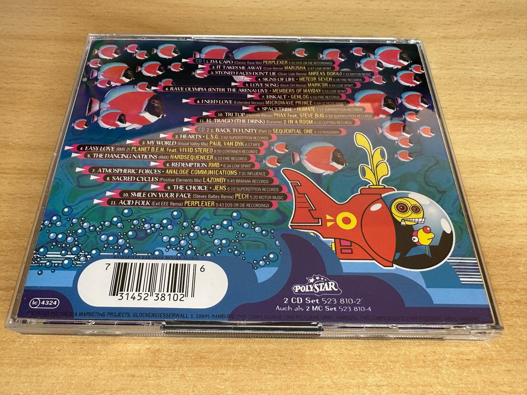 CDs: V1 Various – RaveBase Phase 2 - 2 CD – Gebraucht aus Rikon im Tösstal von Alpenmutz 1