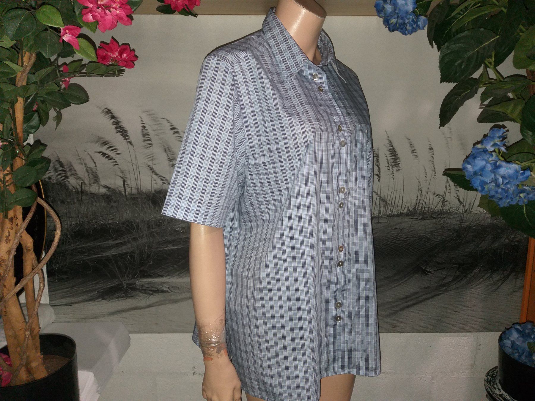 Eterna Camicette: Chemisier/Bluse ETERNA     Taille/Grosse 46 – Usato da Cossonay-ville venduto da Super-Price-Quality 5