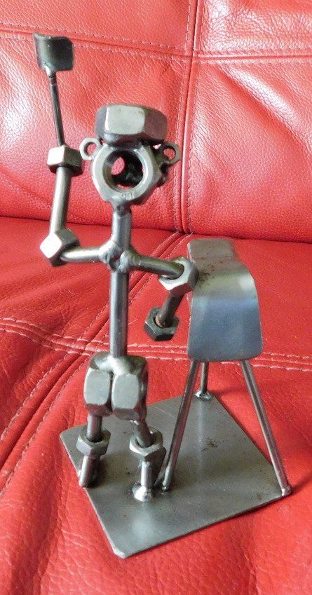 Skulpturen & Statuen: Schraubenmännchen, Fotograf – Gebraucht aus Villnachern von Schnugelchen 2
