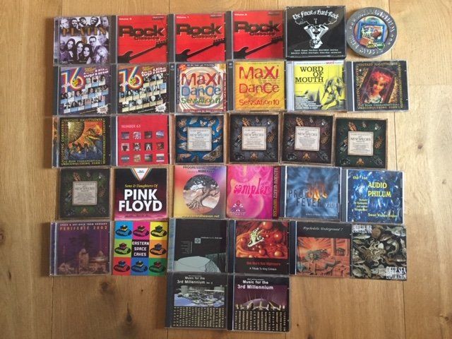 CD Sammlung Prog Rock Sampler teils selten 32 CDs (Gebraucht) in ...