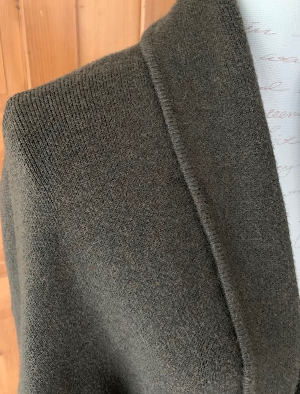 Mango Cappotti: Mango Strick Cardigan/Mantel  Gr. XL olive – Usato da Rorschach venduto da jul_gjs8 2