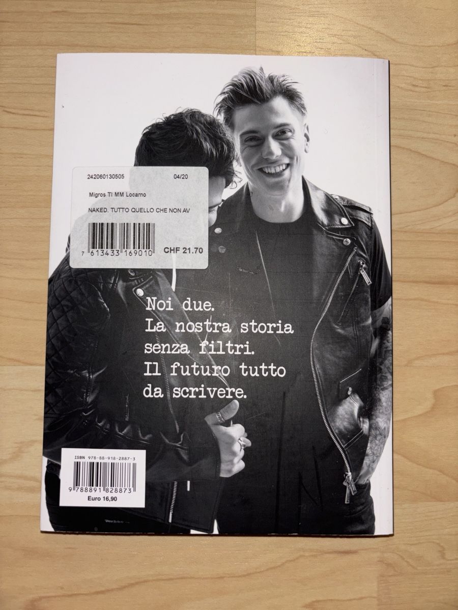 Bücher: Benji & Fede - NAKED – Neu und originalverpackt aus Wabern von est_jw6s 1