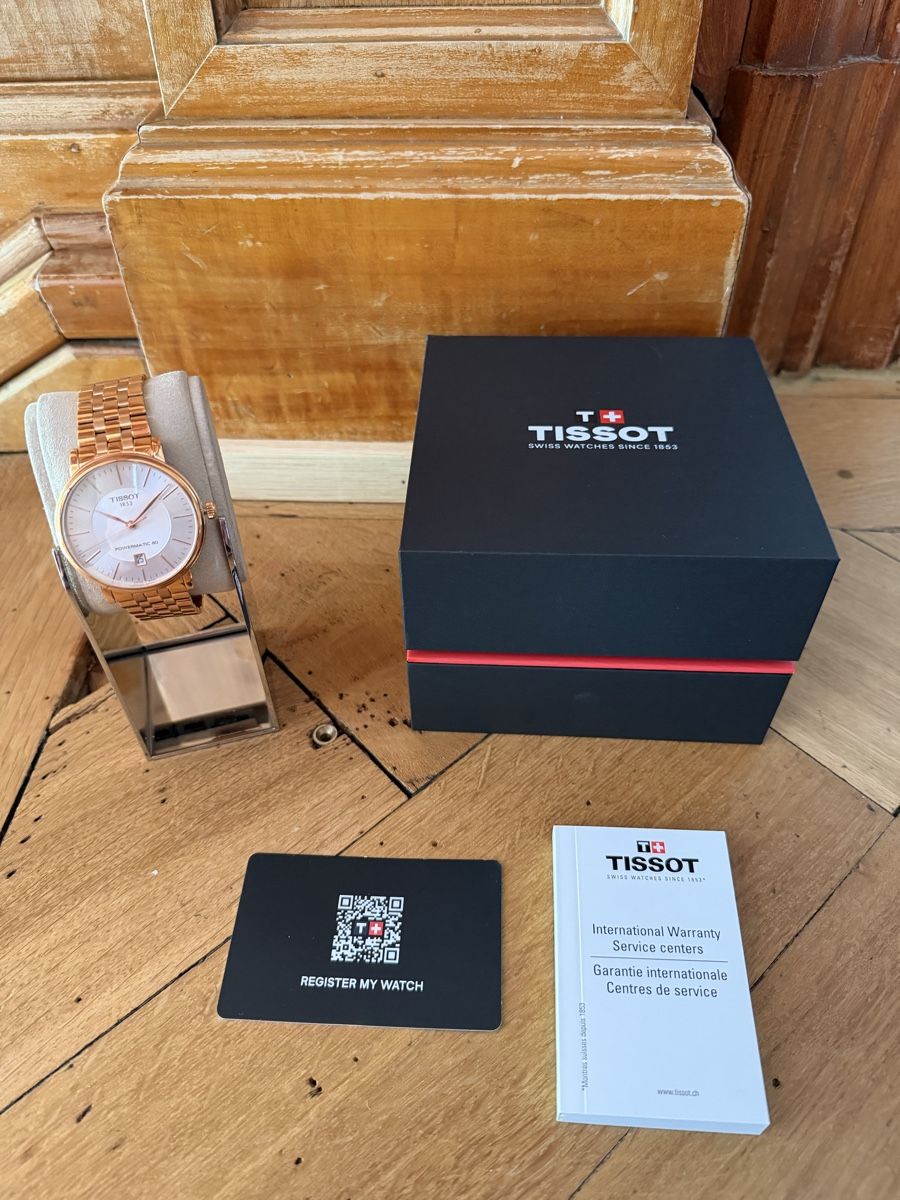 Tissot Uhren: Tissot Carson Armbanduhr NEU – Neu und originalverpackt aus Schaffhausen von oscarstahelag