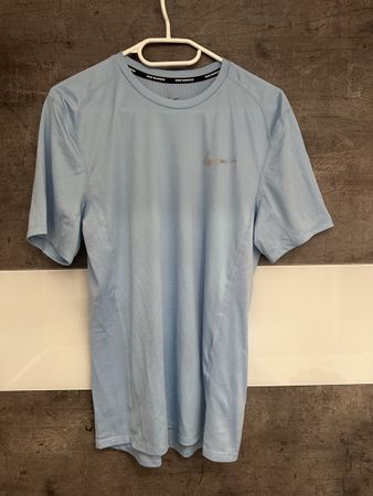 Nike Herren Running Shirt, Hellblau, Grösse S