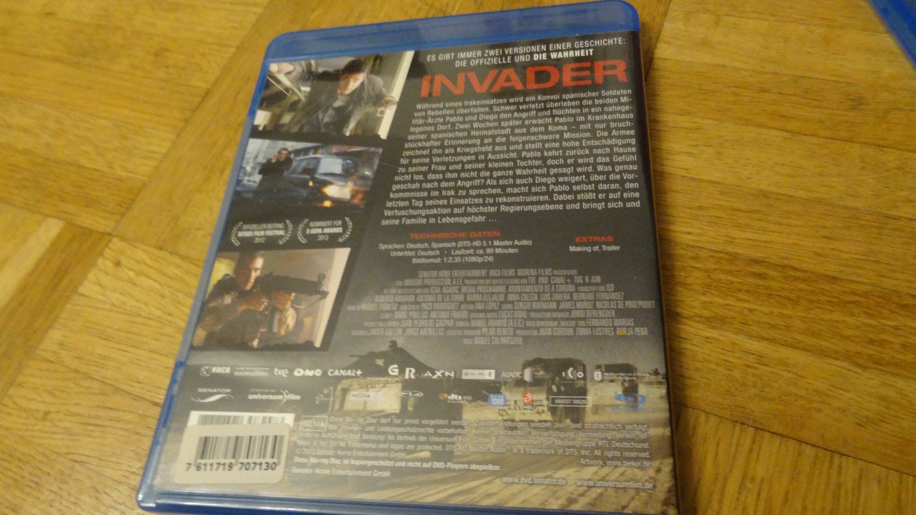 Tutti i DVDs: Invader BLU-RAY – Usato da Olten venduto da Disc-Verkauf 2