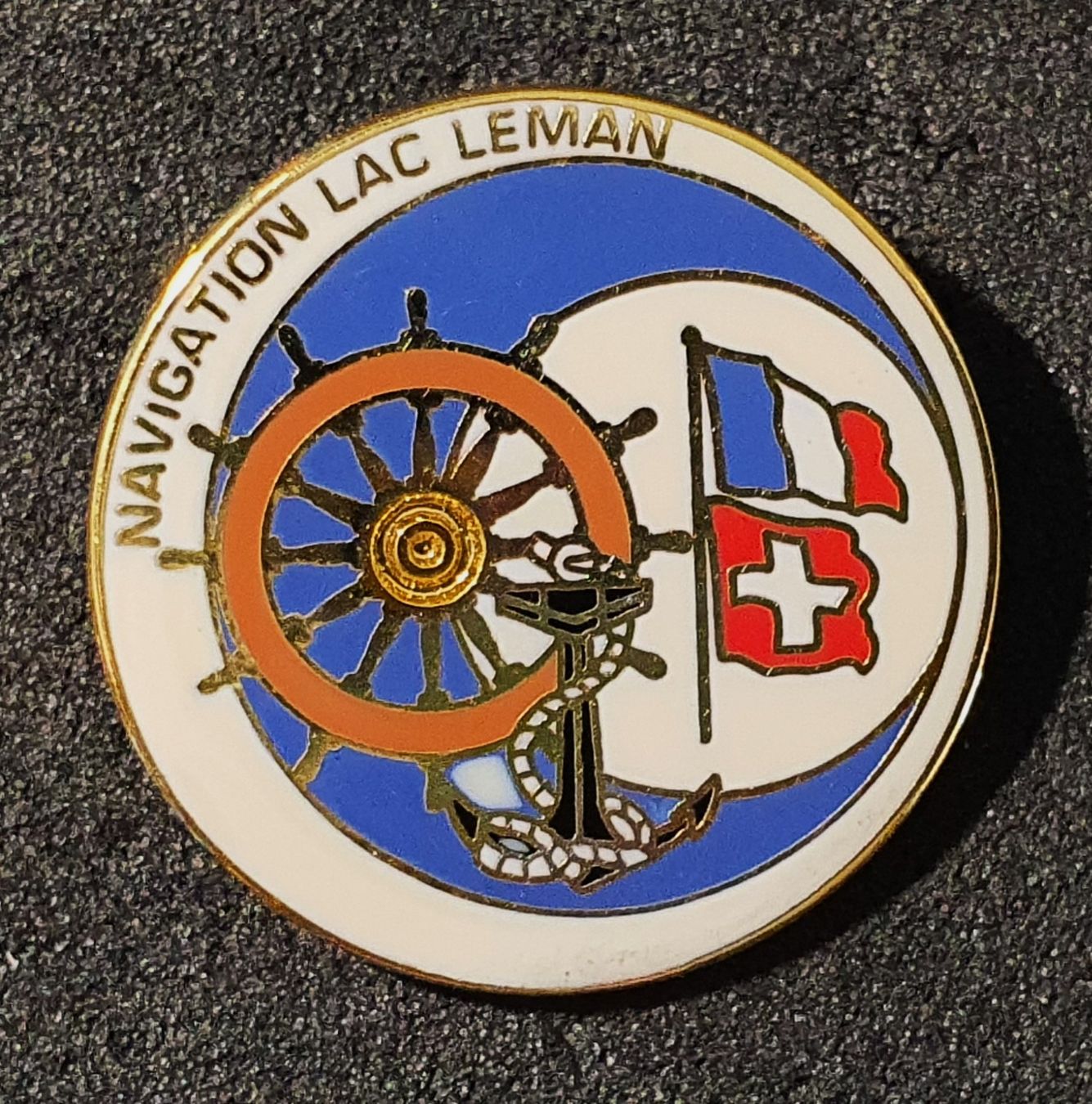 Plaketten & Abzeichen: CC852 - Pin Navigation Lac Leman / Genfer See – Gebraucht aus Reinach BL von Boston-Verkauf