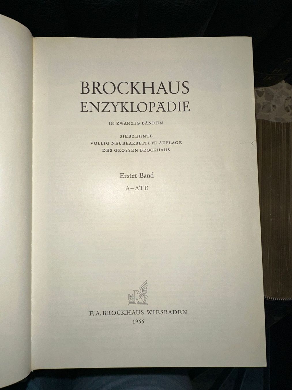 Libri: Brockhaus Enzyklopädie  – Usato da Schötz venduto da dasso1163 1