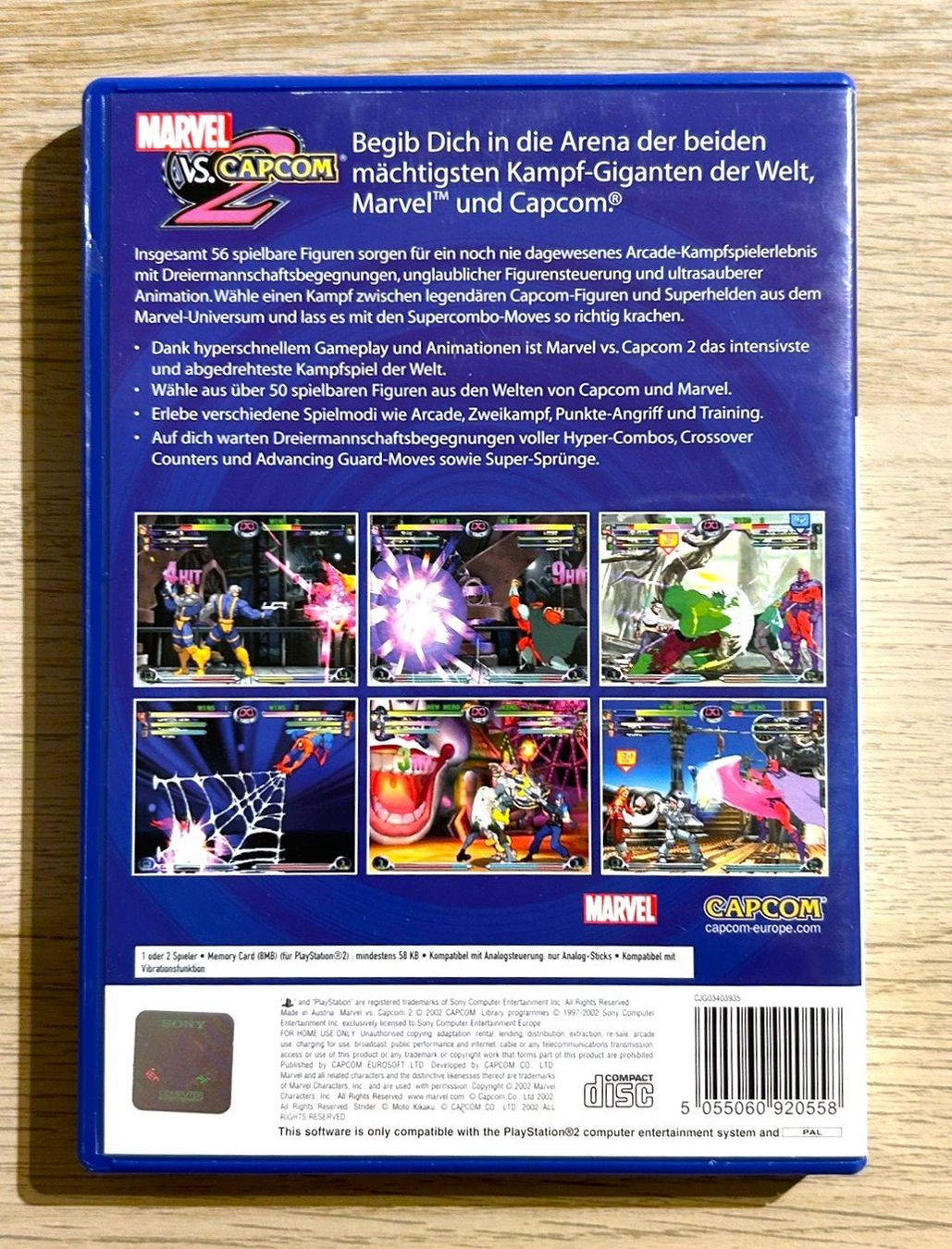 Capcom Jeux: Marvel vs Capcom 2 PS2 – D'occasion à St. Gallen par Alpine.Arcade 1