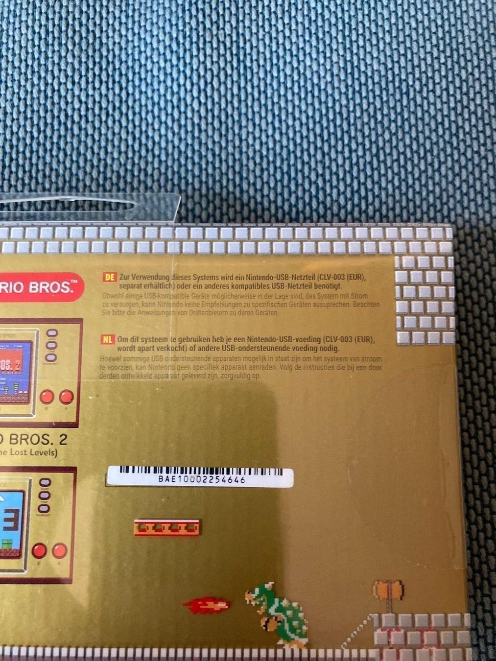 Nintendo Console: Game & Watch Super Mario Bros. D / E – Nuovo e nell'imballaggio originale da Kölliken venduto da sergesellsretro 2