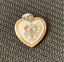 Anhänger Herz Krebs Sternzeichen Schmuck Silber 925
