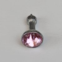Deko / Anti-Dust Plug - für Audio Klinke 3.5mm (Pink) NEU*