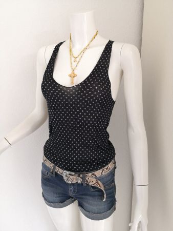🤩MANGO TRÄGER TOP SCHWARZ & BLUMEN-MUSTER NEU & GUCCI P.
