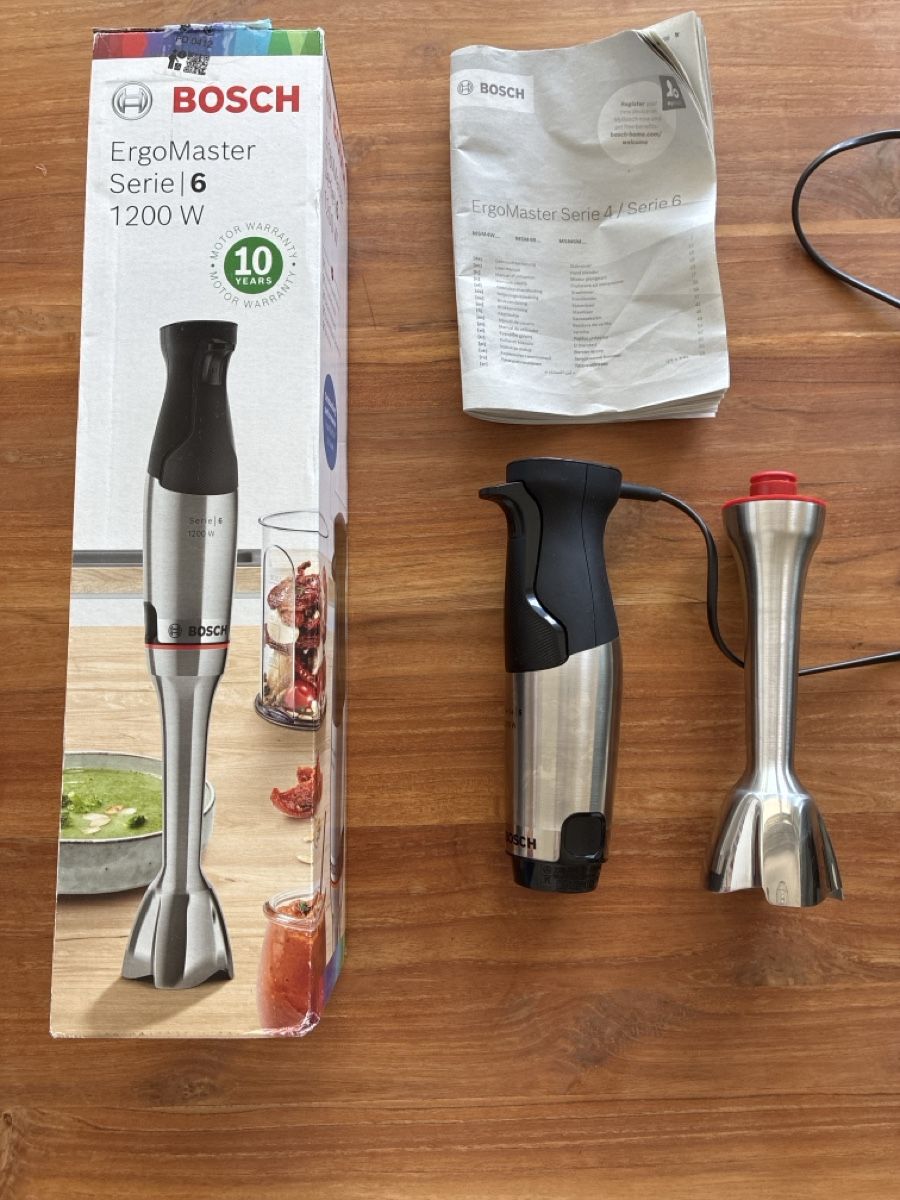 Bosch Appareils de cuisine: BOSCH Stabmixer 1200W – D'occasion à Turgi par sophiejaefeli