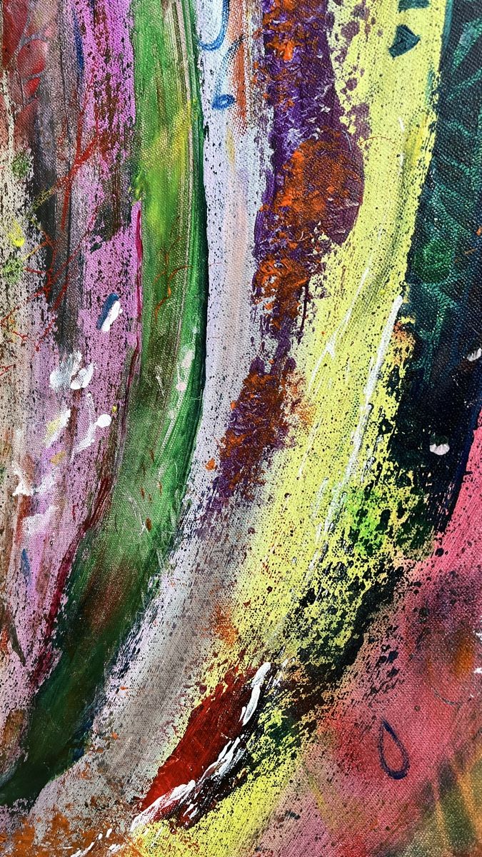 Dipinti: Gemälde „Lichtbogen“ 60x80 – Nuovo (secondo la descrizione) da Hochdorf venduto da Jasminurschel 6