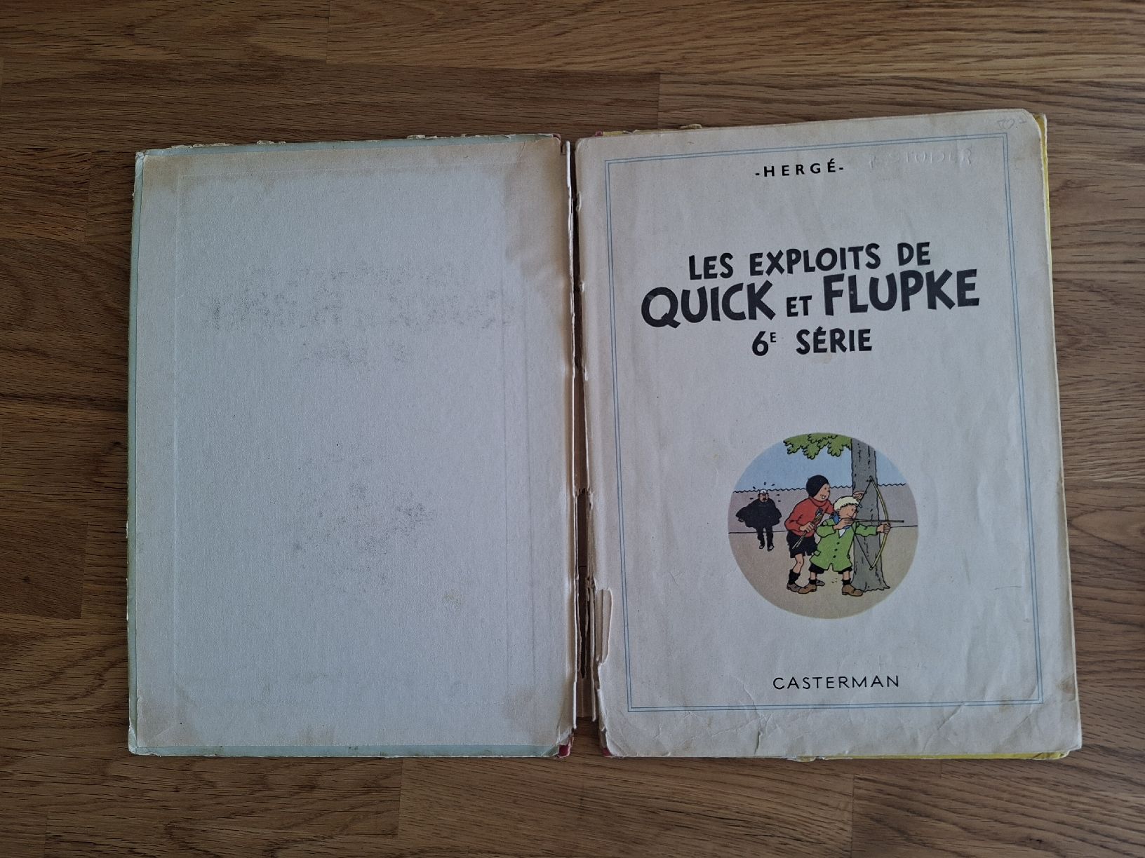 Fumetti: BD Les Exploits de Quick et Flupke 6e série Casterman – Difettoso da Farvagny-le-Petit venduto da Veromai 1
