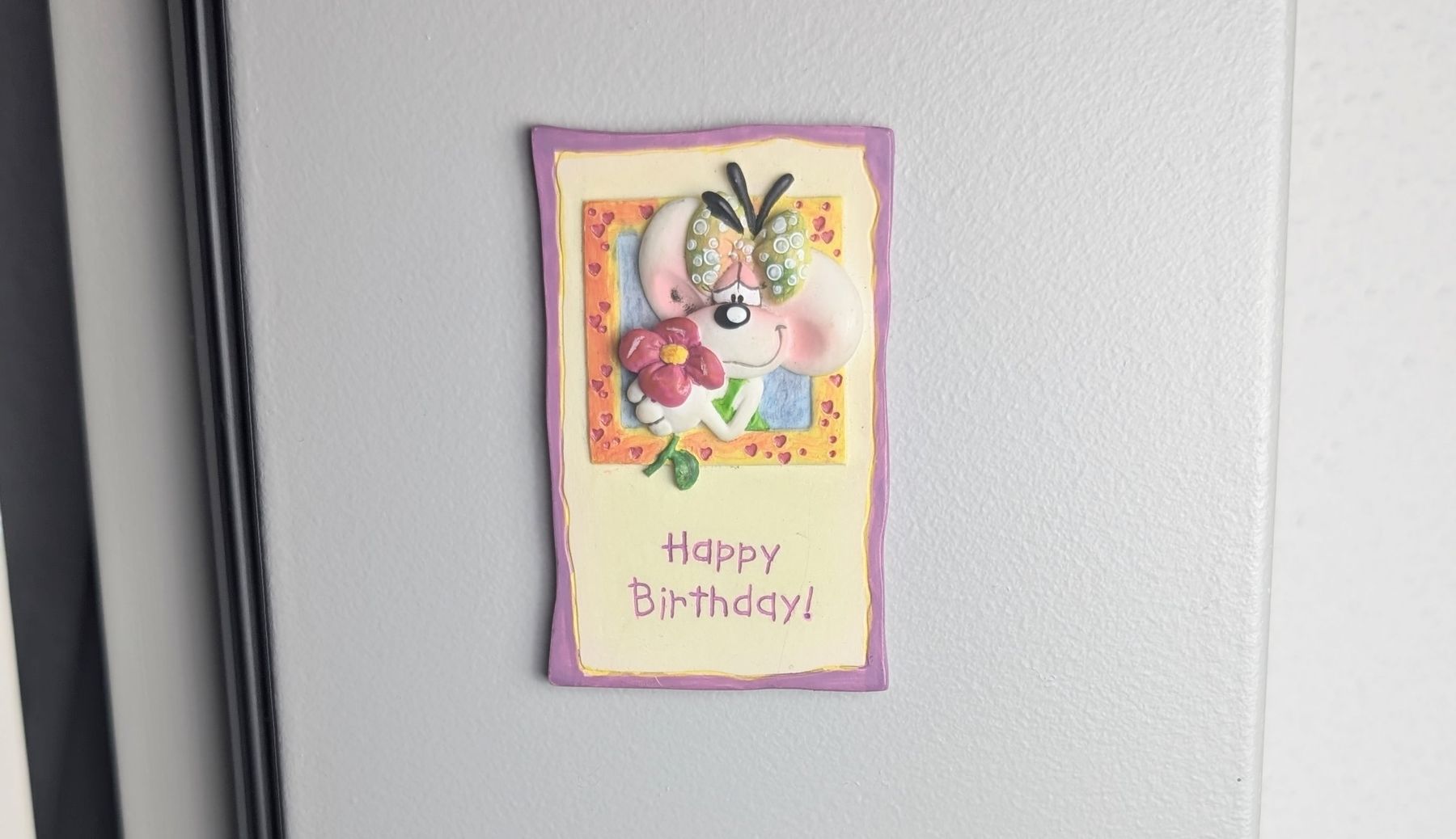 Magnete: Vintage DIDDL Magnet Happy Birthday – Neu (gemäss Beschreibung) aus Wängi von ABIZONE-86 1