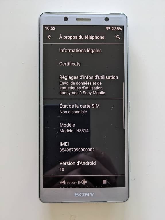 Sony Handys / Smartphones: Sony Xperia XZ2 Compact – Gebraucht aus Lausanne von Ckikou