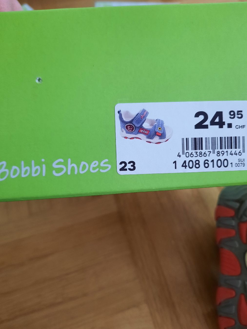 Scarpe per ragazzi: Kinder Sandaletten, Grösse 23 mit Originalverpackung – Usato da Ettingen venduto da Guggerin 3