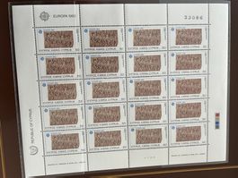 Europa CEPT 1983 4 x Kleinbogen Zypern⦿ und ** (947)