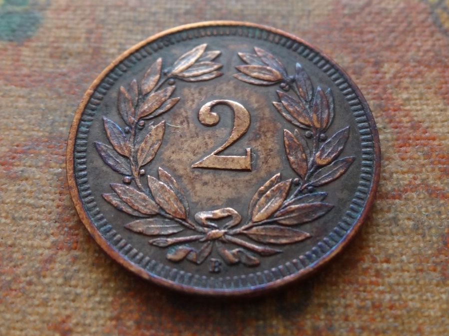 Tutti le monete: 2 Rp. 1915   (E) – Usato da Romanel-sur-Lausanne venduto da Swift13 1