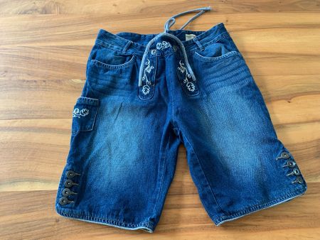 Der Wildschütz Trachten Jeans Bermudas Gr. 48