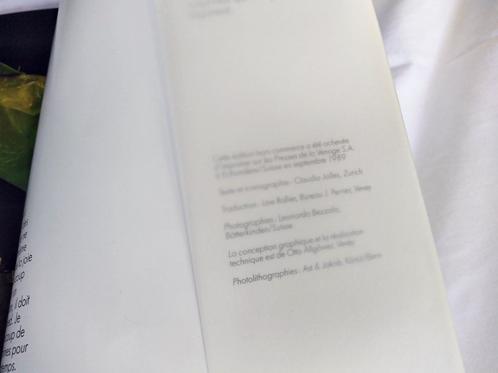Libri: Jean Tinguely - Livre – Usato da Morgins venduto da Laurentcorinne 2