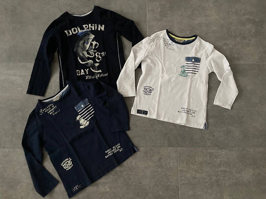 Lotti & Set di vestiti: 3er Set Langarm-Shirts neuwertig – Nuovo (secondo la descrizione) da Hettlingen venduto da rselchi