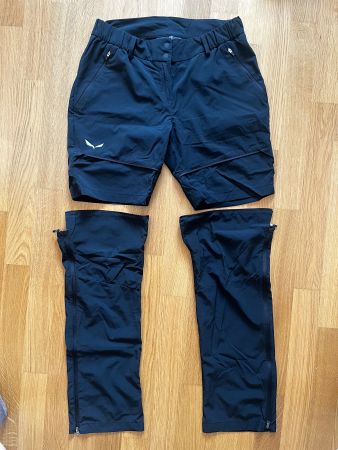Salewa Wanderhose kurz/lang Zip-Off - Damen