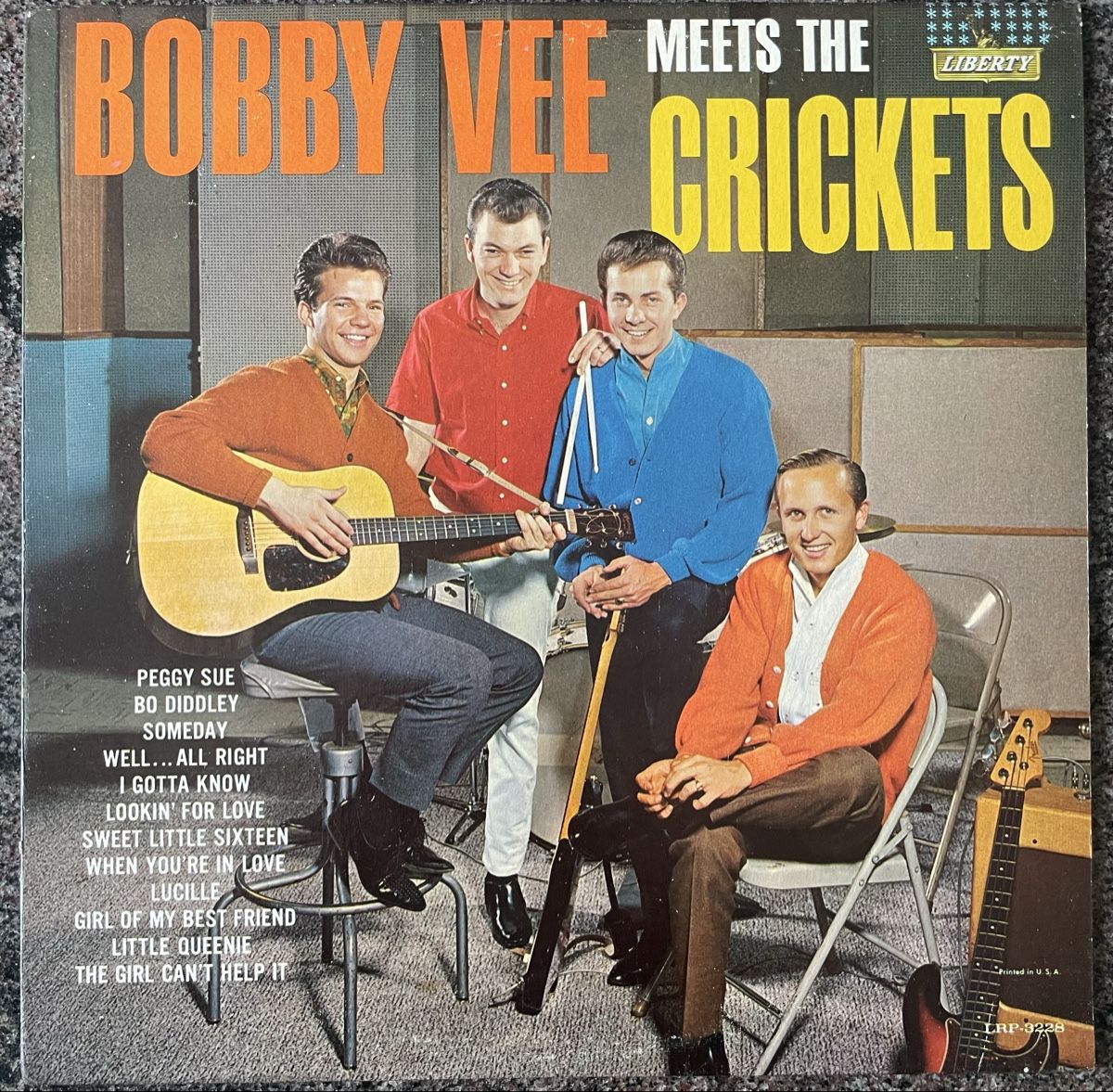 Dischi in vinile: Bobby Vee - meets the Crickets - Vinyl LP – Usato da Olten venduto da Bluespapst
