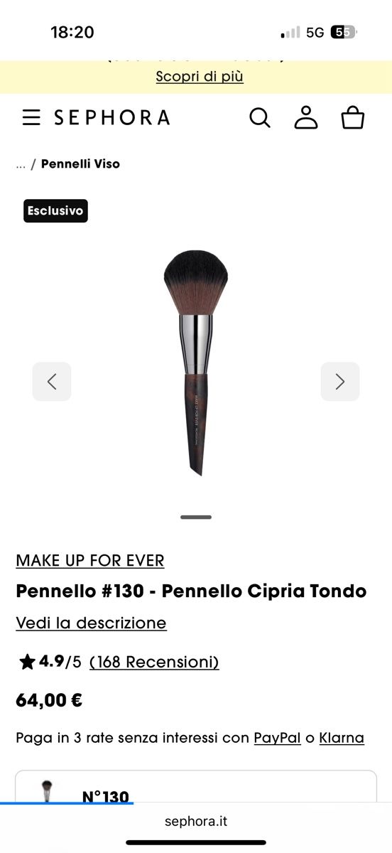 Make-up: Make up brush Make Up Foe Ever 64€ – Neu (gemäss Beschreibung) aus Barna von orbuyorcry