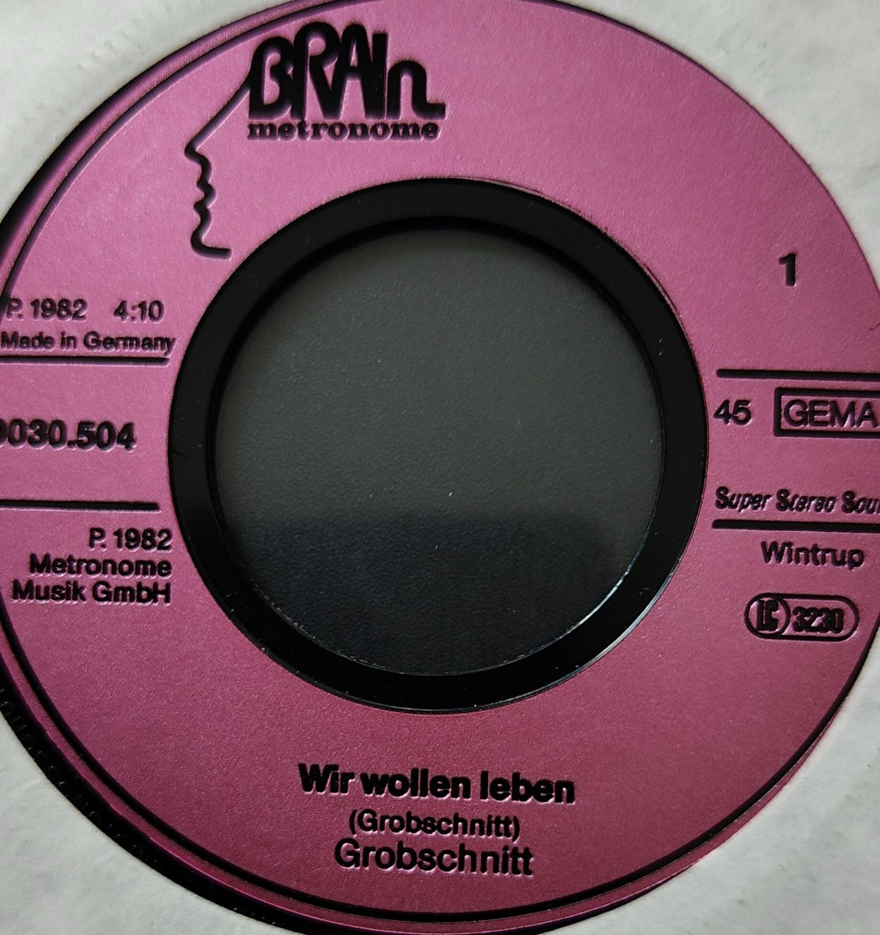 Schallplatten: Vinyl Single Grobschnitt - Wir wollen leben – Gebraucht aus Langenthal von Modo39