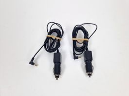 2 x 12V-KFZ-Ladekabel mit DC-Hohlstecker