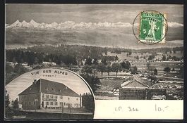 Chaux-de-Fonds, Hotel Vue des Alpes, Pan