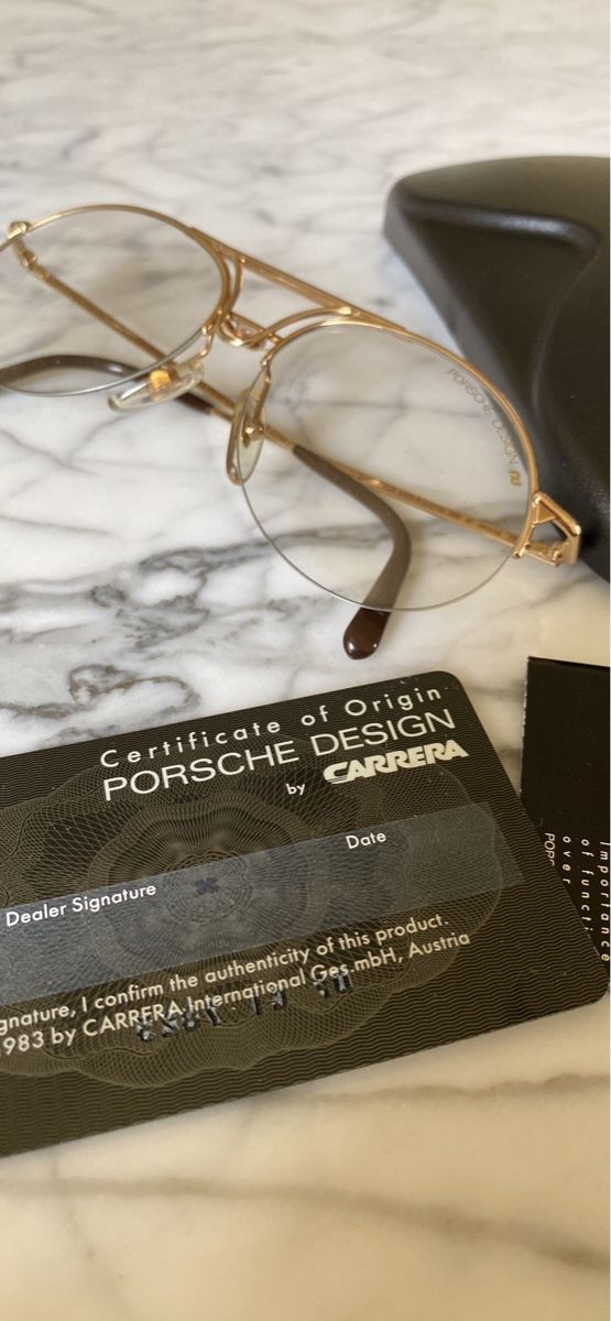 Carrera Occhiali & Lenti: Lunettes Porsche Design CARRERA – Nuovo e nell'imballaggio originale da Genève venduto da Oscar-111 5