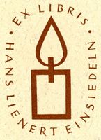 Ex Libris Hans Lienert Einsiedeln