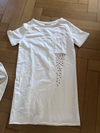 2ally .Me Kleid, 34/36Weiss, mit Schmucksteinen,Top!