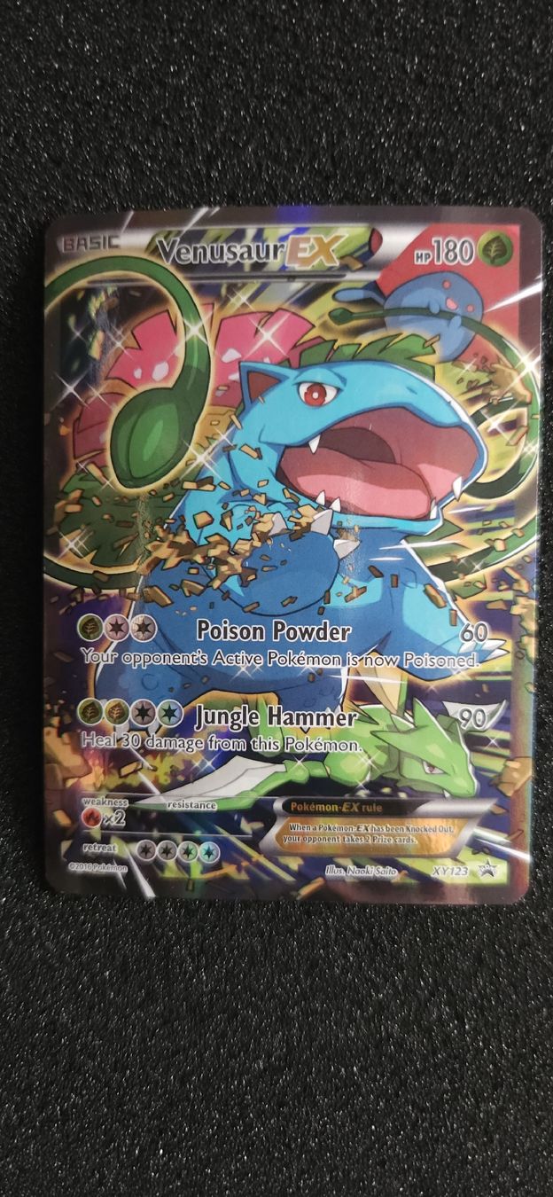 Pokémon Sammelbilder & Trading cards: Venusaur EX XY123 Promo EN – Gebraucht aus les verrieres von atom82 2