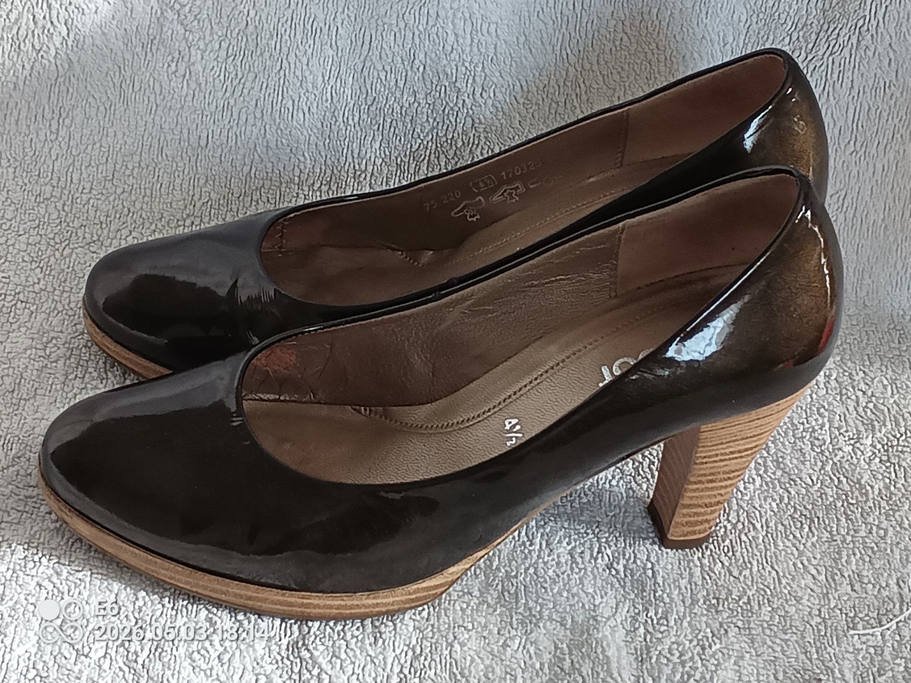Gabor Scarpe da donna: Eleganter Lack-Pumps Marke: Gabor – Usato da Zürich venduto da Mitzi6 5
