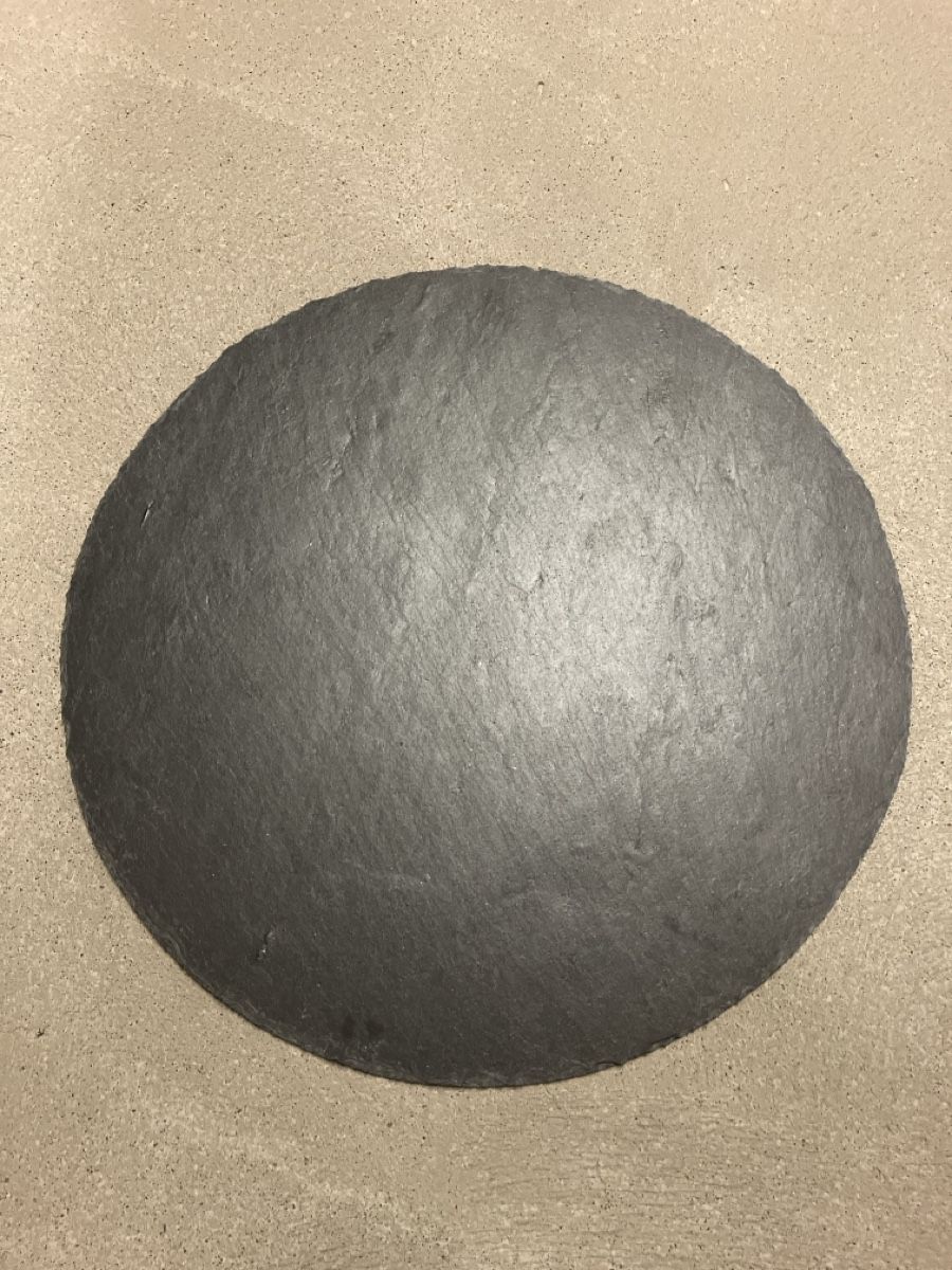 Piatti di portata: Schieferplatte, rund, Durchmesser 35cm – Nuovo (secondo la descrizione) da Wettingen venduto da BAG4478