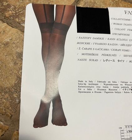 Collant Calzedonia-effect reggicalze-tgS/M-nuovo