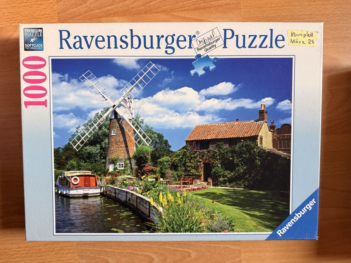 Ravensburger Puzzle: Ravensburger 1000er Puzzle Malerische Windmühle – Nuovo (secondo la descrizione) da Elsau venduto da mintgreen1