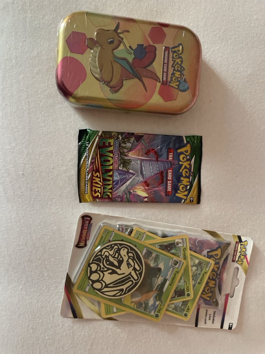 Pokémon Carte collezionabili: 151 Mini Tin, Evolving Skies Booster, Lost Origin Checklane – Nuovo e nell'imballaggio originale da Bazenheid venduto da Toulouse12