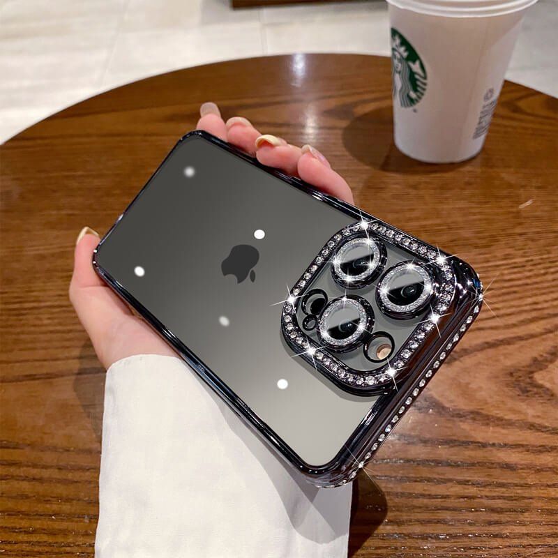 Cover & Protezioni schermo: iPhone 15 Pro Max Glitzer-Diamant-Kameraschutzhülle – Nuovo e nell'imballaggio originale da Unterägeri venduto da RmOnline 5