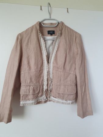 Damen Blazer Avant Premiere Grösse L beige Leinen gute Zu...