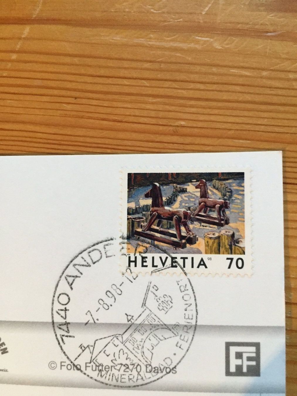 Cartoline postali: Fuorcla Grevasalvas - Bergsee - AK 1998 – Usato da Oberuzwil venduto da Henri09 1